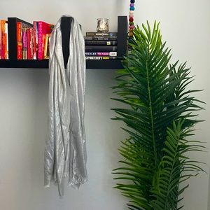 Beautiful silver scarf